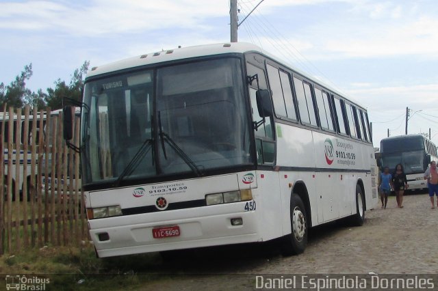 VSR Transportes 450 na cidade de Tramandaí, Rio Grande do Sul, Brasil, por Daniel Espindola Dorneles. ID da foto: 5730744.