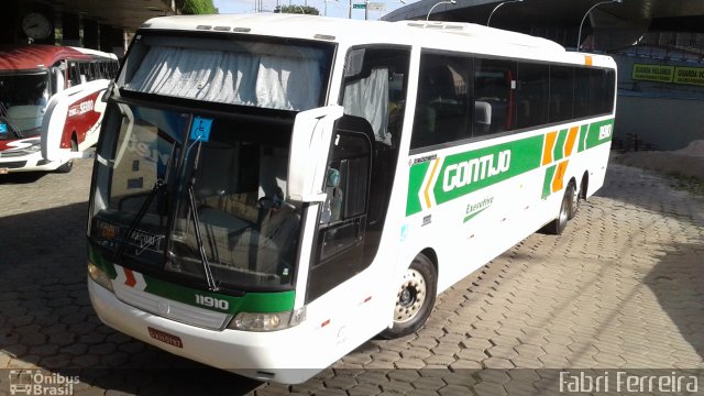 Empresa Gontijo de Transportes 11910 na cidade de Belo Horizonte, Minas Gerais, Brasil, por Fabri Ferreira. ID da foto: 5730097.