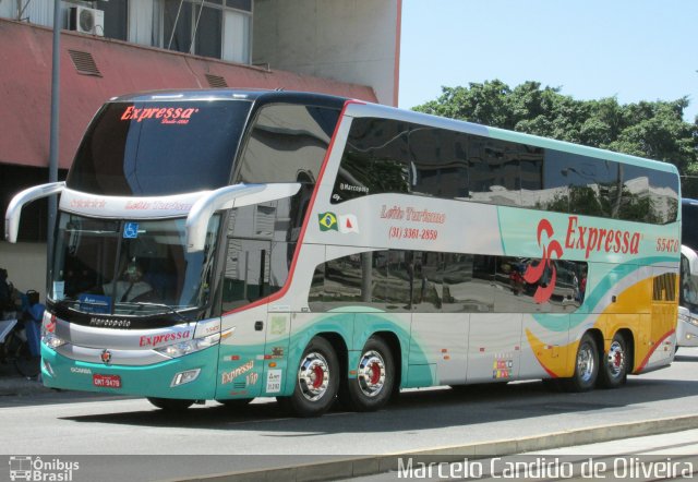 Expressa Turismo 55470 na cidade de Rio de Janeiro, Rio de Janeiro, Brasil, por Marcelo Candido de Oliveira. Número da foto: #5732785.