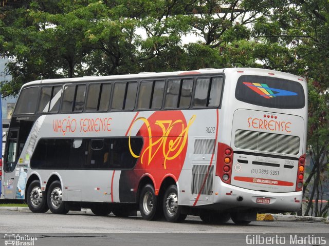 Viação Serrense 3002 na cidade de Vitória, Espírito Santo, Brasil, por Gilberto Martins. Número da foto: #5734249.