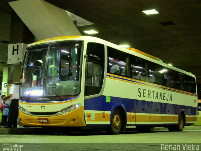 Viação Sertaneja 770 na cidade de Belo Horizonte, Minas Gerais, Brasil, por Renan Vieira. Número da foto: #5734143.