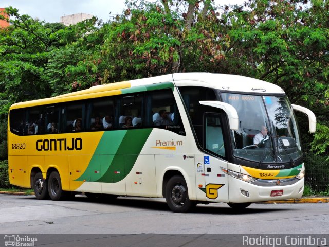 Empresa Gontijo de Transportes 18820 na cidade de São Paulo, São Paulo, Brasil, por Rodrigo Coimbra. ID da foto: 5733039.