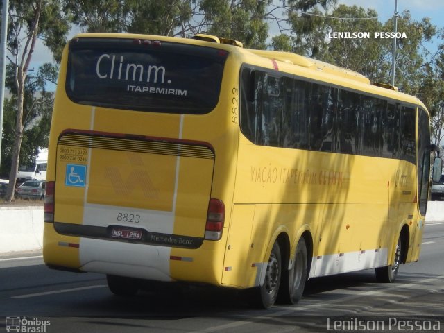 Viação Itapemirim 8823 na cidade de Caruaru, Pernambuco, Brasil, por Lenilson da Silva Pessoa. Número da foto: #5732837.