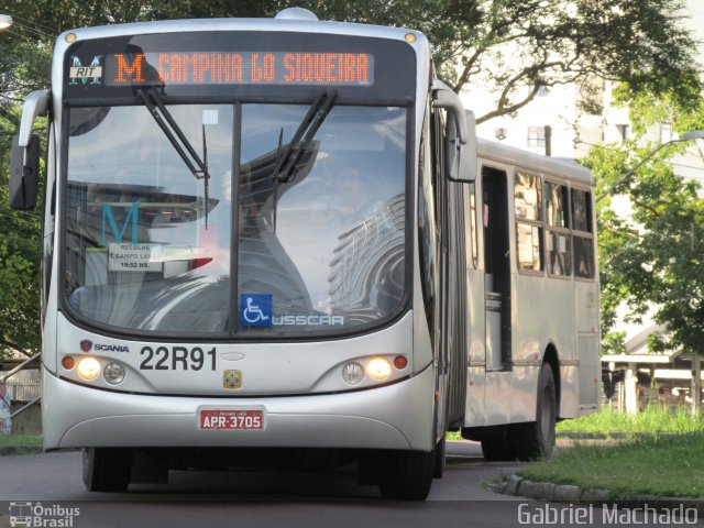 Empresa de Ônibus Campo Largo 22R91 na cidade de Curitiba, Paraná, Brasil, por Gabriel Machado. Número da foto: #5731816.
