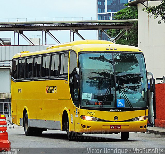 Kaissara - Viação Caiçara 15901 na cidade de Rio de Janeiro, Rio de Janeiro, Brasil, por Victor Henrique. ID da foto: 5736418.