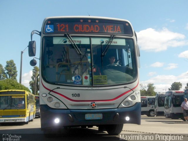 CUTCSA - Companhia Uruguaia de Transporte Coletivo 108 na cidade de , por Maximiliano Priggione  Maximilianopriggione. Número da foto: #5736593.