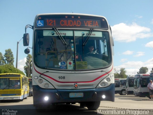 CUTCSA - Companhia Uruguaia de Transporte Coletivo 108 na cidade de , por Maximiliano Priggione  Maximilianopriggione. ID da foto: 5736593.