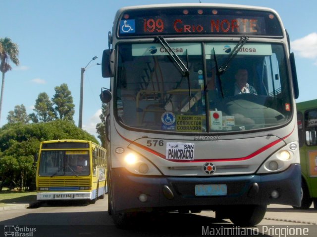 CUTCSA - Companhia Uruguaia de Transporte Coletivo 576 na cidade de , por Maximiliano Priggione  Maximilianopriggione. ID da foto: 5736567.