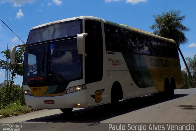 Empresa Gontijo de Transportes 12535 na cidade de Cuiabá, Mato Grosso, Brasil, por Paulo Sergio Alves Venancio. ID da foto: 5736692.