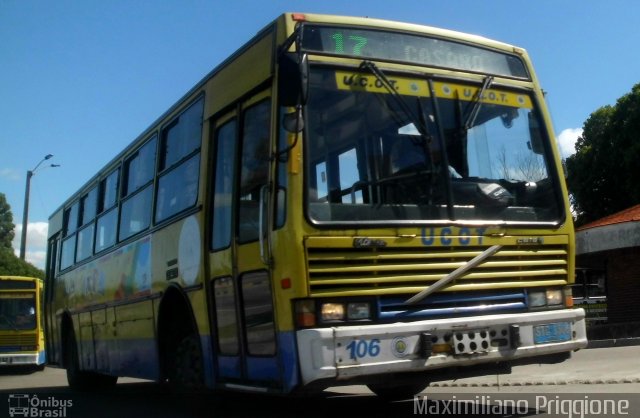 UCOT - Union Cooperativa Obrera de Transporte 106 na cidade de , por Maximiliano Priggione  Maximilianopriggione. Número da foto: #5736550.