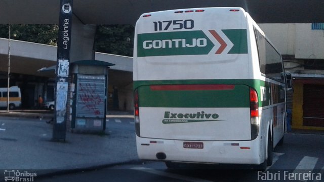 Empresa Gontijo de Transportes 11750 na cidade de Belo Horizonte, Minas Gerais, Brasil, por Fabri Ferreira. Número da foto: #5735924.