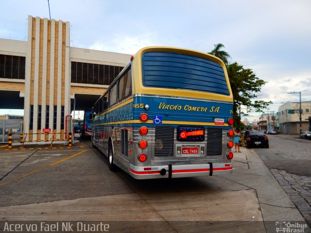 Viação Cometa 7455 na cidade de São Paulo, São Paulo, Brasil, por Raphael José da Silva. ID da foto: 5738384.