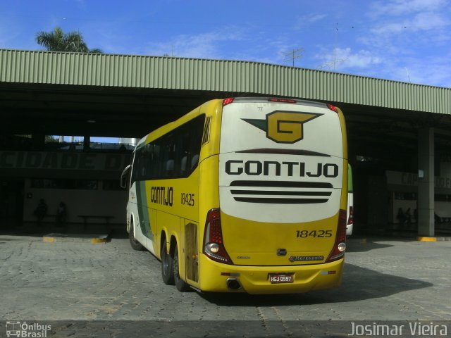 Empresa Gontijo de Transportes 18425 na cidade de Curvelo, Minas Gerais, Brasil, por Josimar Vieira. Número da foto: #5738517.