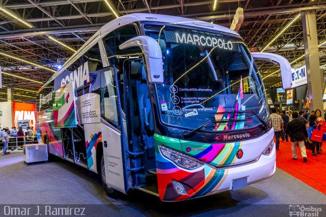 Scania K440IB - MP 120 MX - Expo ANPACT 2017 na cidade de Guadalajara, Jalisco, México, por Omar Ramírez Thor2102. ID da foto: 5739280.