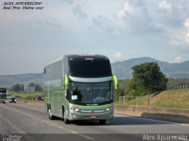 Viação Garcia 7057 na cidade de Pindamonhangaba, São Paulo, Brasil, por Alex Aparecido. ID da foto: 5739081.