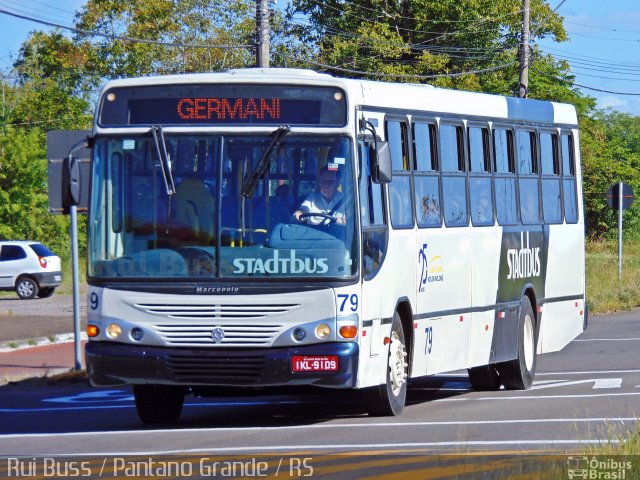 Stadtbus 79 na cidade de Santa Cruz do Sul, Rio Grande do Sul, Brasil, por Rui Hirsch. ID da foto: 5739918.