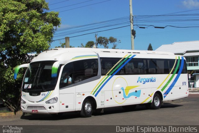 Transporte Argenta - Argentur 970 na cidade de Tramandaí, Rio Grande do Sul, Brasil, por Daniel Espindola Dorneles. Número da foto: #5738572.