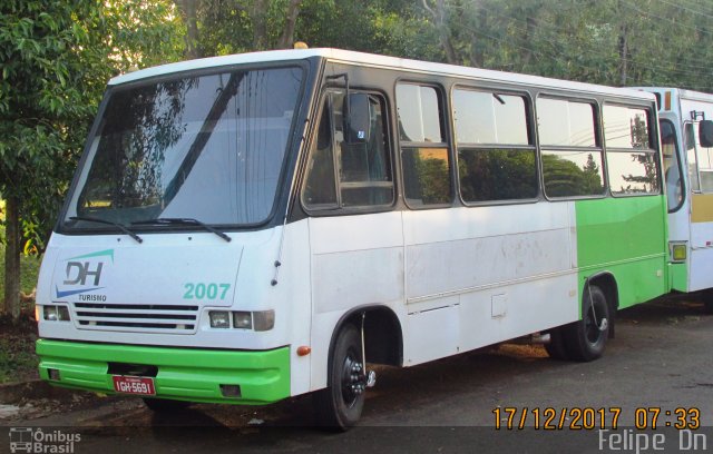 DH Transportes e Turismo 2007  na cidade de Carazinho, Rio Grande do Sul, Brasil, por Felipe  Dn. ID da foto: 5740109.