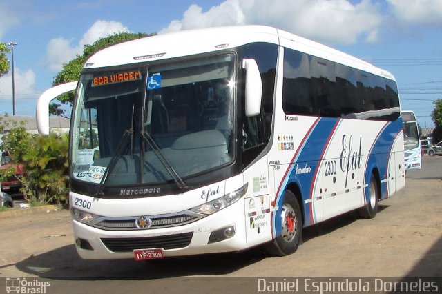 Efal - Expresso Faxinalense Ltda. 2300 na cidade de Tramandaí, Rio Grande do Sul, Brasil, por Daniel Espindola Dorneles. Número da foto: #5738575.