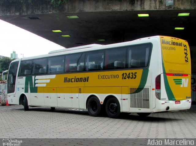 Viação Nacional 12435 na cidade de Belo Horizonte, Minas Gerais, Brasil, por Adão Raimundo Marcelino. ID da foto: 5742247.