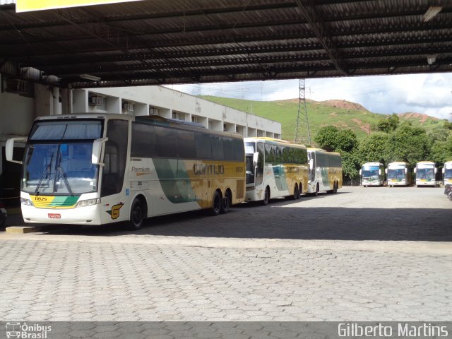 Empresa Gontijo de Transportes 11825 na cidade de Governador Valadares, Minas Gerais, Brasil, por Gilberto Martins. ID da foto: 5742160.