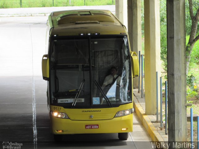 Viação Itapemirim 9537 na cidade de Recife, Pernambuco, Brasil, por Walky Martins Nascimento. Número da foto: #5741429.