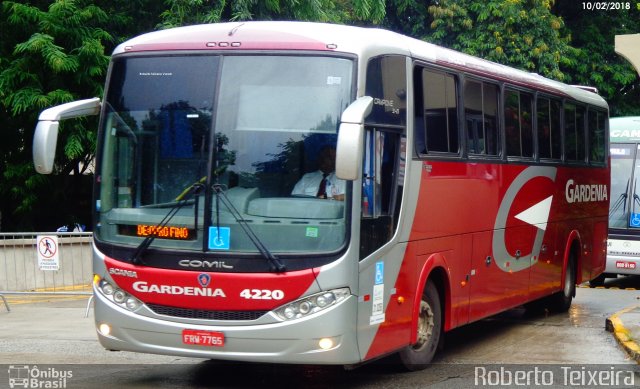 Expresso Gardenia 4220 na cidade de São Paulo, São Paulo, Brasil, por Roberto Teixeira. ID da foto: 5741999.