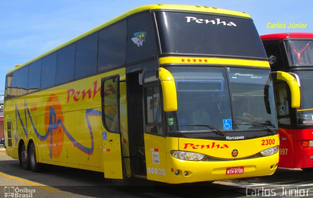 Penha Turismo 2300 na cidade de Goiânia, Goiás, Brasil, por Carlos Júnior. ID da foto: 5744115.