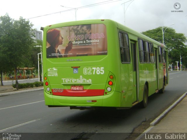 Viação Santana 02785 na cidade de Teresina, Piauí, Brasil, por Lucas Gabriel. Número da foto: #5742728.