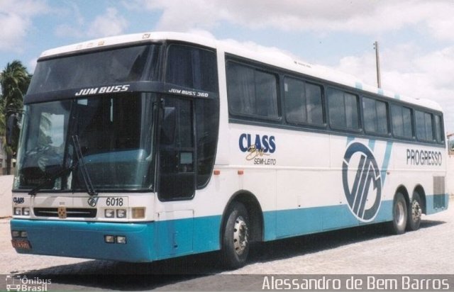 Auto Viação Progresso 6018 na cidade de Caruaru, Pernambuco, Brasil, por Alessandro de Bem Barros. ID da foto: 5744070.