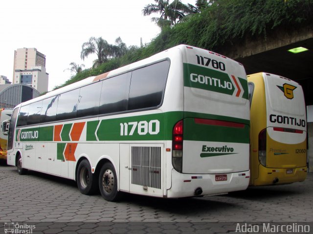 Empresa Gontijo de Transportes 11780 na cidade de Belo Horizonte, Minas Gerais, Brasil, por Adão Raimundo Marcelino. ID da foto: 5744240.