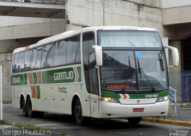 Empresa Gontijo de Transportes 21040 na cidade de Campinas, São Paulo, Brasil, por Sérgio de Sousa Elias. Número da foto: #5744090.