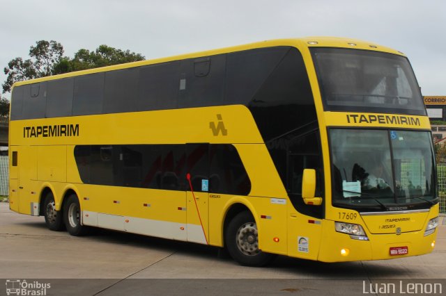 Viação Itapemirim 17609 na cidade de Curitiba, Paraná, Brasil, por Luan Lenon. Número da foto: #5743236.