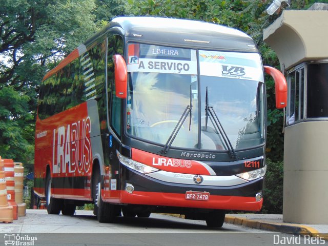 Lirabus 12111 na cidade de São Paulo, São Paulo, Brasil, por David Reis. ID da foto: 5743334.