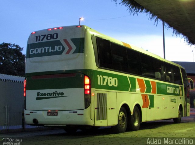 Empresa Gontijo de Transportes 11780 na cidade de Belo Horizonte, Minas Gerais, Brasil, por Adão Raimundo Marcelino. ID da foto: 5744322.