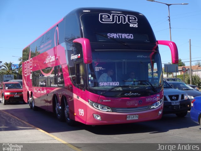 Pullman Eme Bus 199 na cidade de , por Jorgeandres Jorge Andres. ID da foto: 5746424.