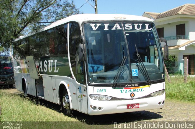 Viasul - Auto Viação Venâncio Aires 1450 na cidade de Tramandaí, Rio Grande do Sul, Brasil, por Daniel Espindola Dorneles. Número da foto: #5745736.