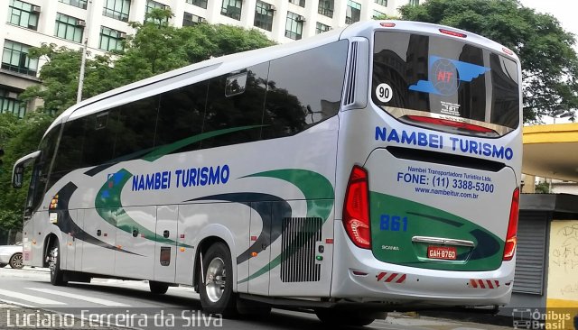 Nambei Turismo 861 na cidade de São Paulo, São Paulo, Brasil, por Luciano Ferreira da Silva. ID da foto: 5746163.