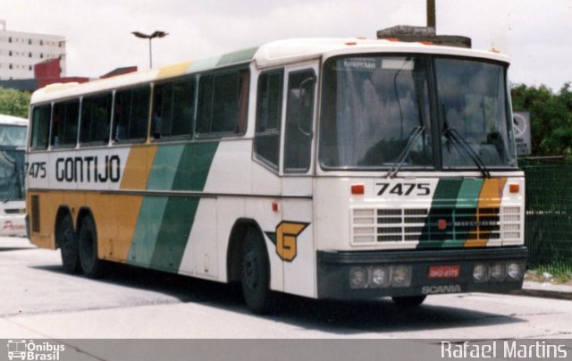 Empresa Gontijo de Transportes 7475 na cidade de São Paulo, São Paulo, Brasil, por Rafael Martins. ID da foto: 5746298.