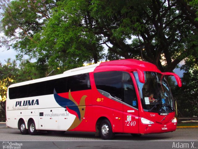 Pluma Conforto e Turismo 7240 na cidade de São Paulo, São Paulo, Brasil, por Adam Xavier Rodrigues Lima. ID da foto: 5747271.