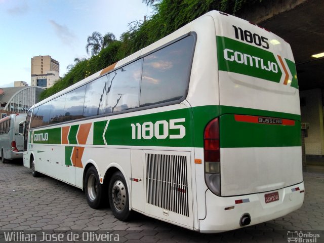Empresa Gontijo de Transportes 11805 na cidade de Belo Horizonte, Minas Gerais, Brasil, por Willian José de Oliveira. Número da foto: #5747341.