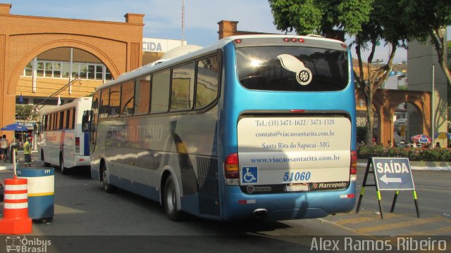 VSR - Viação Santa Rita 51060 na cidade de Aparecida, São Paulo, Brasil, por Alex Ramos Ribeiro. ID da foto: 5749953.