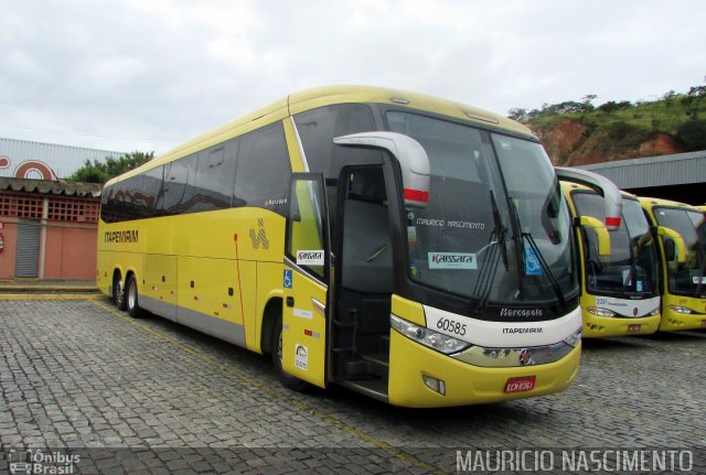 Viação Itapemirim 60585 na cidade de Belo Horizonte, Minas Gerais, Brasil, por Maurício Nascimento. ID da foto: 5749867.