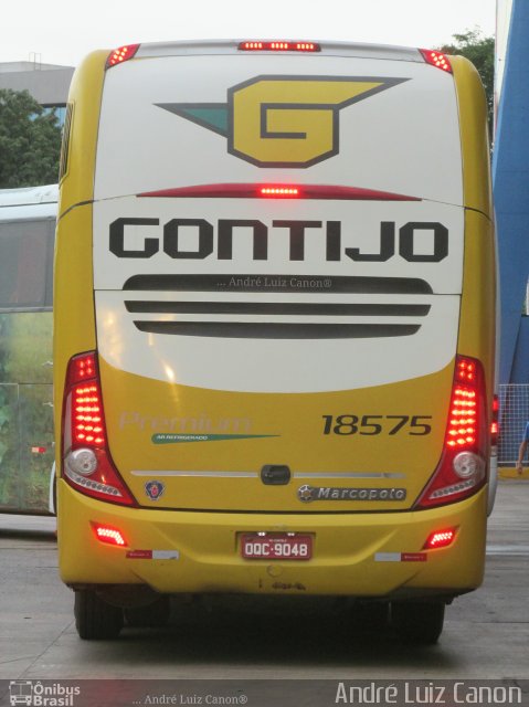 Empresa Gontijo de Transportes 18575 na cidade de Goiânia, Goiás, Brasil, por André Luiz Canon. Número da foto: #5748631.