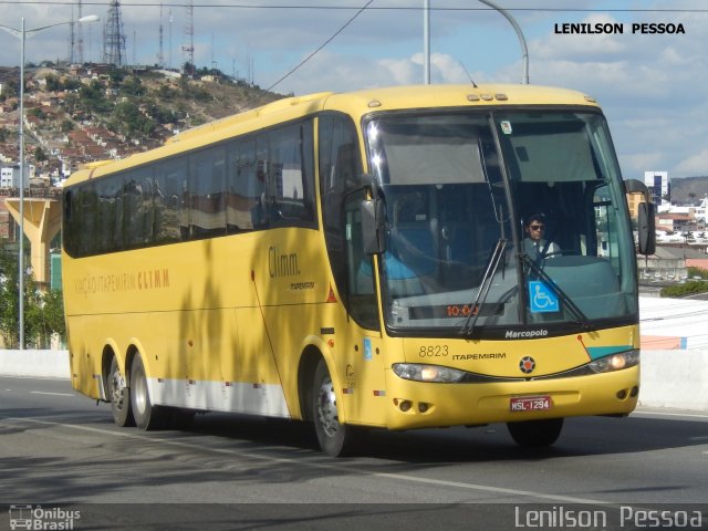 Viação Itapemirim 8823 na cidade de Caruaru, Pernambuco, Brasil, por Lenilson da Silva Pessoa. ID da foto: 5747785.