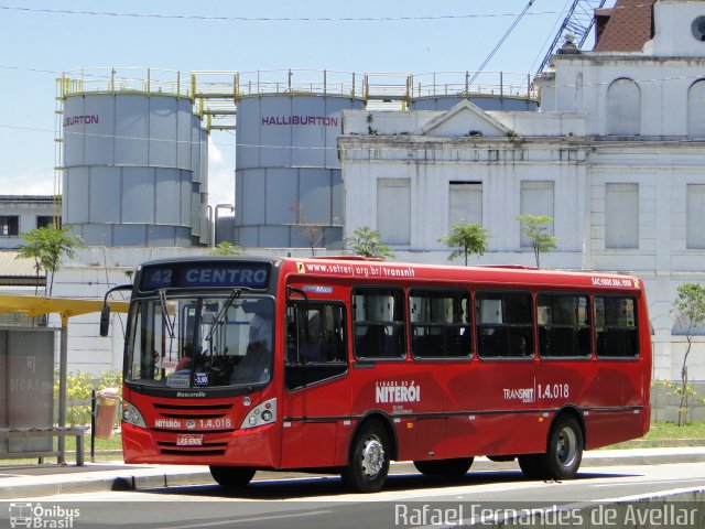 Expresso Barreto 1.4.018 na cidade de Niterói, Rio de Janeiro, Brasil, por Rafael Fernandes de Avellar. ID da foto: 5748377.