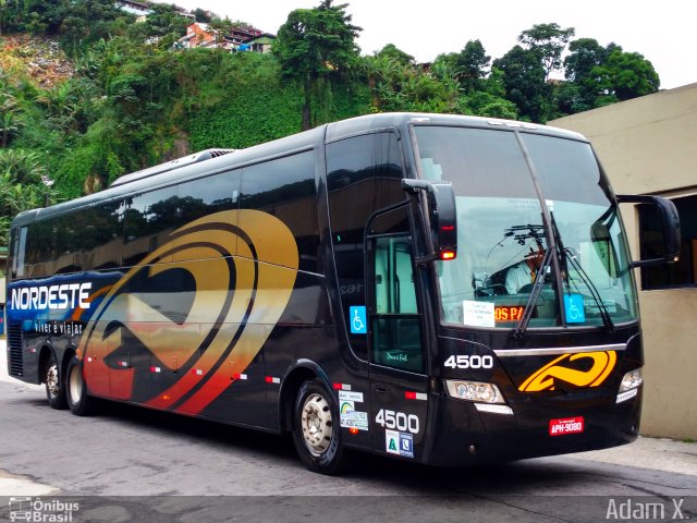 Expresso Nordeste 4500 na cidade de Santos, São Paulo, Brasil, por Adam Xavier Rodrigues Lima. Número da foto: #5747238.