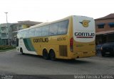 Empresa Gontijo de Transportes 12305 na cidade de Mucuri, Bahia, Brasil, por Weder Ferreira Santos. Número da foto: #5749767.