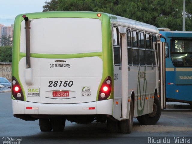 G20 Transportes 28150 na cidade de Taguatinga, Distrito Federal, Brasil, por Ricardo Vieira. ID da foto: 5752476.