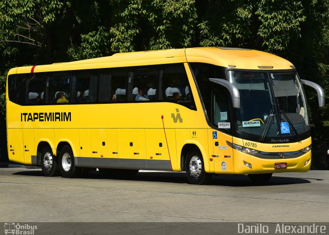Viação Itapemirim 60785 na cidade de São Paulo, São Paulo, Brasil, por Danilo Alexandre. Número da foto: #5750566.